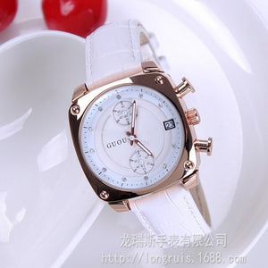 Fashion GUOU Women Calendar Watches Lady's