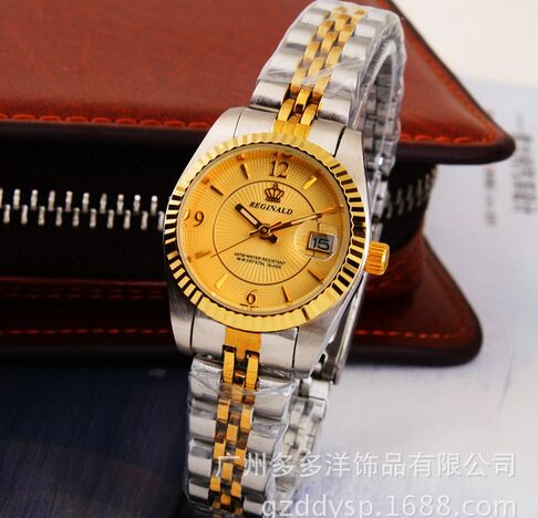 HK Brand Luxury Gold Watch