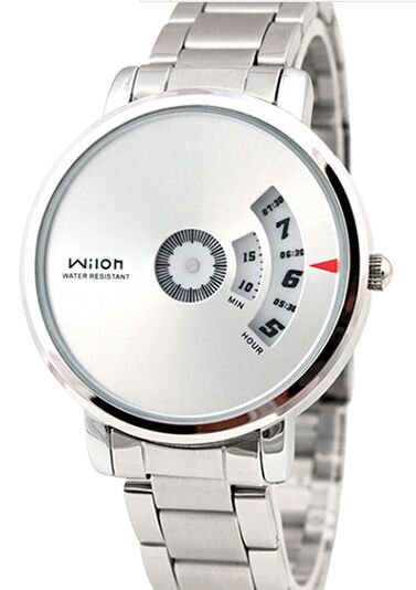 Fashion WILON Personality Brand Quartz Full Stainless Watch