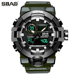 Sbao Led Display Sport Watch