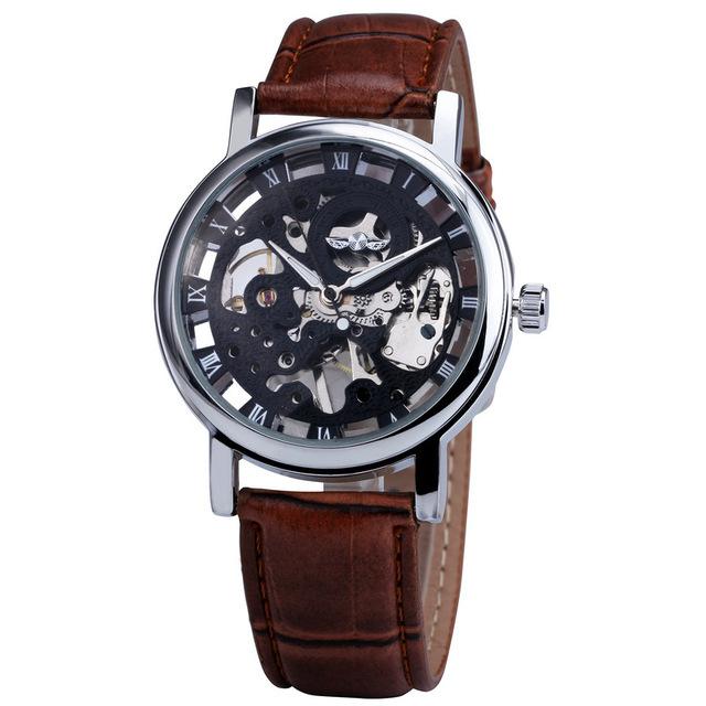 Winner Brand Transparent Luxury Casual Design Watch