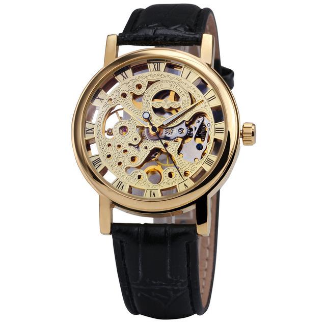 Winner Brand Transparent Luxury Casual Design Watch