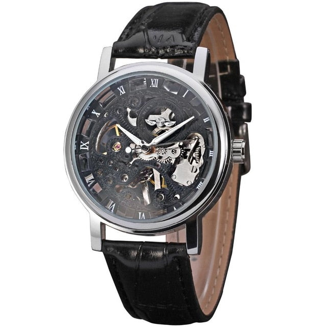 Winner Brand Transparent Luxury Casual Design Watch