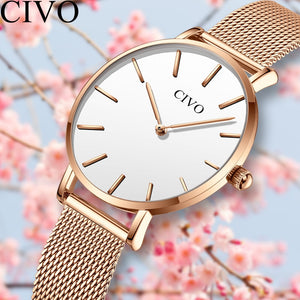 CIVO Fashion Ultra Thin Design Watches