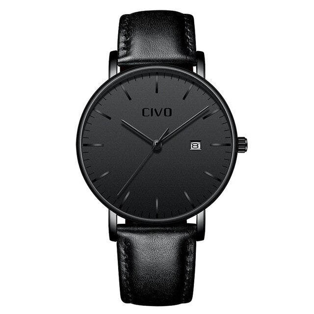 CIVO Top Brand Simple Men Watches Waterproof