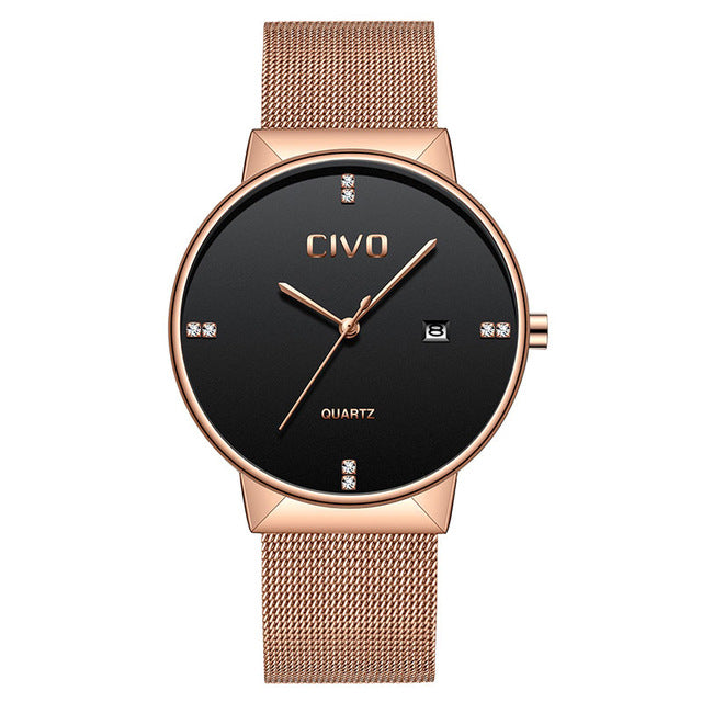 CIVO Luxury Diamond Watch