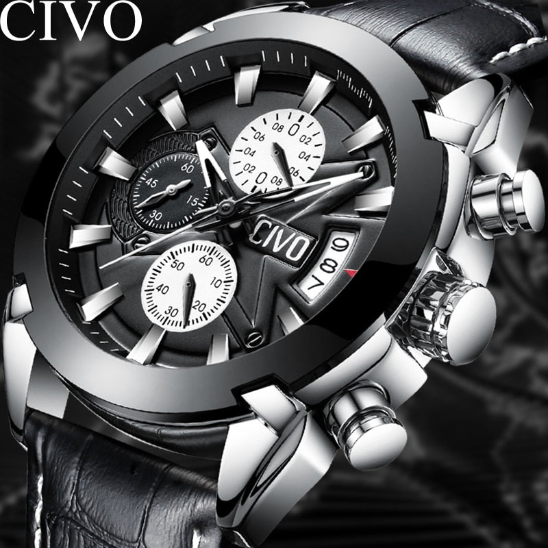 CIVO Men's Sport Watch Waterproof