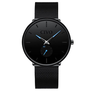 CIVO Simple Watch Mens Fashion Casual Quartz Watches