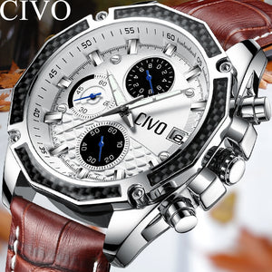 CIVO Fashion Sports Mens Watches