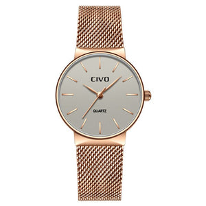 CIVO Fashion Luxury Elegant Watches Women