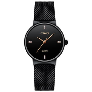 CIVO Fashion Luxury Elegant Watches Women