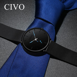 CIVO Fashion Simple Mens Quartz Watch