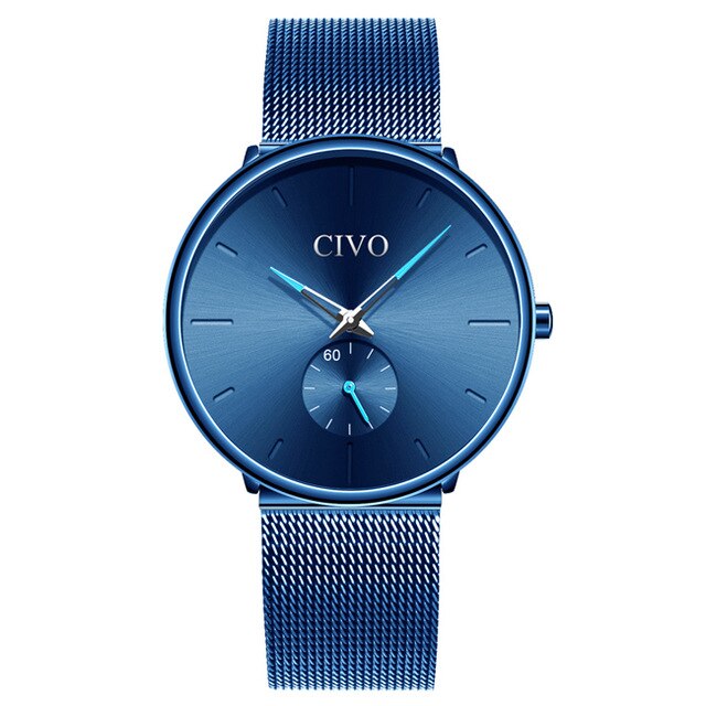 CIVO Fashion Simple Mens Quartz Watch